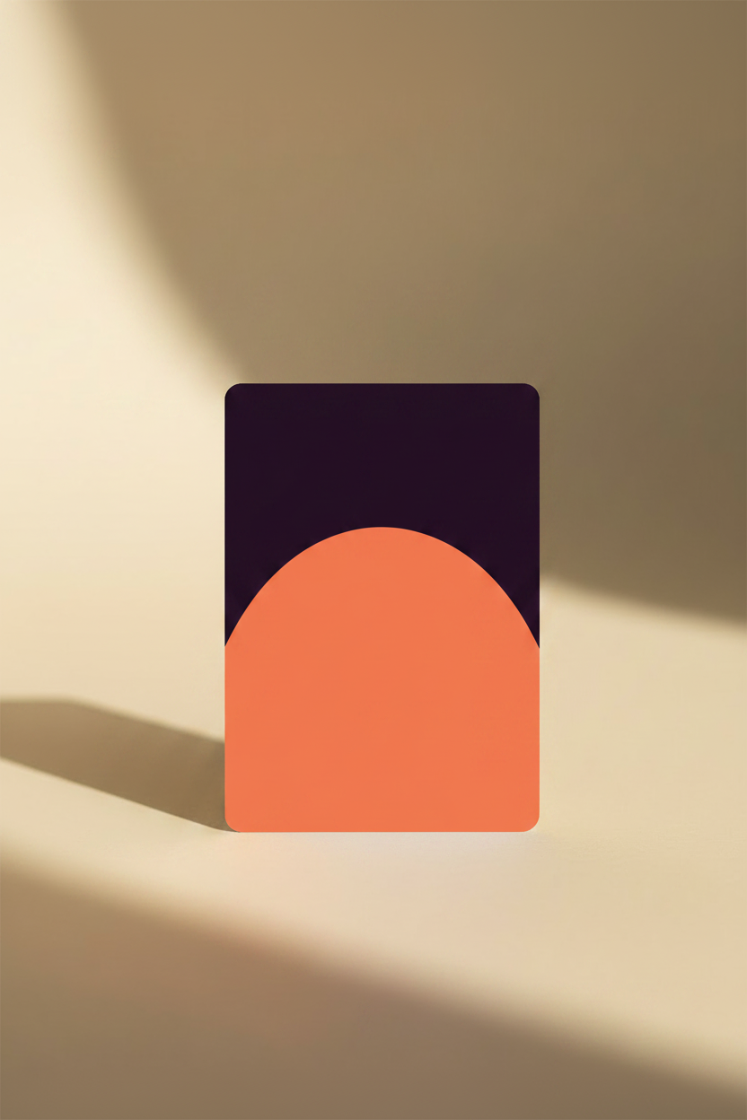 a single card from the foundations deck displayed against a beige background